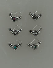 Load image into Gallery viewer, Handmade Nose Nath sterling silver 92.5 with semiprecious stones