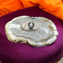 Load image into Gallery viewer, 7mm Stone Screw sterling Silver nosepin