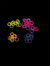 Load image into Gallery viewer, Colorful Lamination 10mm Sterling Silver 92.5 Nosering No