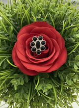 Load image into Gallery viewer, Adrika Handmade eight stone sterling silver 92.5 screw nosepins with semiprecious stones