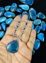 Load image into Gallery viewer, Star 13mm Stone Screw sterling Silver nosepin