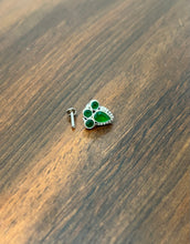 Load image into Gallery viewer, Four Stone Screw sterling Silver nosepin