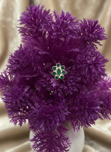 Load image into Gallery viewer, Adrika Handmade eight stone sterling silver 92.5 screw nosepins with semiprecious stones