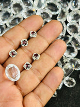 Load image into Gallery viewer, Square 8mm Screw sterling Silver 92.5 nosepin