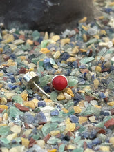 Load image into Gallery viewer, Plain Sterling silver 92.5 ballend straight nosepin for Pierced Nose