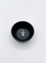 Load image into Gallery viewer, Handmade 10mm x 8mm Wire Nosepin sterling silver 92.5