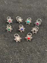 Load image into Gallery viewer, Star 10mm Wire Nosepin sterling silver 92.5