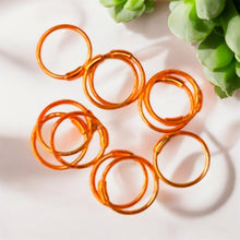 Load image into Gallery viewer, Colorful Lamination 10mm Sterling Silver 92.5 Nosering No