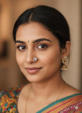 Load image into Gallery viewer, 7mm Screw sterling Silver nosepin