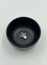 Load image into Gallery viewer, Handmade 10mm x 8mm Wire Nosepin sterling silver 92.5