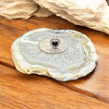 Load image into Gallery viewer, 7mm Stone Screw sterling Silver nosepin