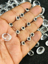 Load image into Gallery viewer, Square 8mm Screw sterling Silver 92.5 nosepin