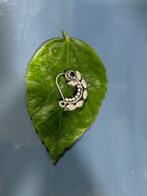 Load image into Gallery viewer, Handmade Nose Nath sterling silver 92.5 with semiprecious stones