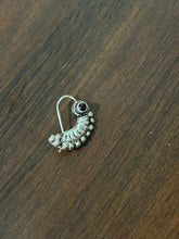 Load image into Gallery viewer, Handmade Nose Nath sterling silver 92.5 with semiprecious stones