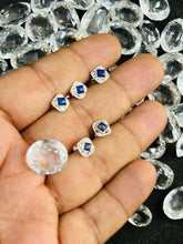 Load image into Gallery viewer, Square 8mm Screw sterling Silver 92.5 nosepin