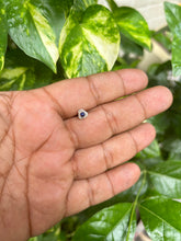 Load image into Gallery viewer, Handmade 6mm sterling silver 92.5 screw nosepins with semiprecious stones