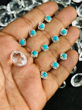 Load image into Gallery viewer, Square 8mm Screw sterling Silver 92.5 nosepin