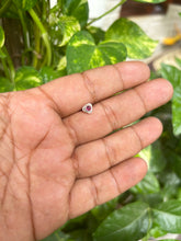 Load image into Gallery viewer, Handmade 6mm sterling silver 92.5 screw nosepins with semiprecious stones