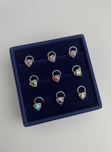 Load image into Gallery viewer, Handmade Triangle sterling silver 92.5 Wire Nosepin