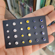 Load image into Gallery viewer, zircon screw nosepin