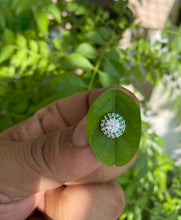 Load image into Gallery viewer, Round 8 mm Zircon Screw sterling Silver nosepin