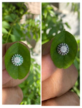 Load image into Gallery viewer, Round 8 mm Zircon Screw sterling Silver nosepin