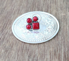 Load image into Gallery viewer, Sterling silver 92.5 four stones wire nosepins with semiprecious stones