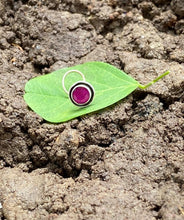 Load image into Gallery viewer, Round Handmade 8mm  Wire Nosepin sterling silver 92.5