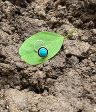 Load image into Gallery viewer, Round Handmade 8mm  Wire Nosepin sterling silver 92.5