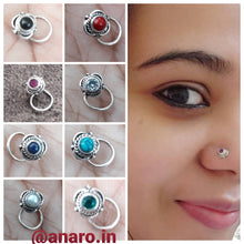 Load image into Gallery viewer, Sterling Silver 92.5 Wire Nosepins ANARO FASHIONS