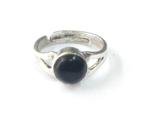Load image into Gallery viewer, Black Onyx Sterling Silver Finger Rings