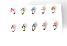 Load image into Gallery viewer, Zircon Screw sterling Silver nosepin