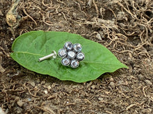 Load image into Gallery viewer, Hand made Jodha 12mm Screw sterling Silver 92.5 nosepin