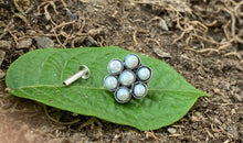 Load image into Gallery viewer, Hand made Jodha 12mm Screw sterling Silver 92.5 nosepin