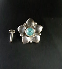 Load image into Gallery viewer, Handmade 13mm Sophie Screw sterling Silver nosepin