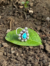 Load image into Gallery viewer, Handmade Wire sterling silver 92.5 nosepin