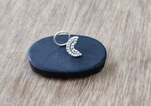Load image into Gallery viewer, Half Moon sterling Silver 92.5 wire Nosepin ANARO FASHIONS