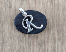Load image into Gallery viewer, Unisex Sterling Silver 92.5 Alphabet Pendant ANARO FASHIONS