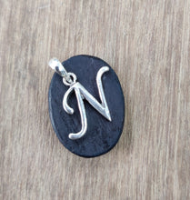 Load image into Gallery viewer, Unisex Sterling Silver 92.5 Alphabet Pendant ANARO FASHIONS