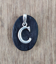 Load image into Gallery viewer, Unisex Sterling Silver 92.5 Alphabet Pendant ANARO FASHIONS