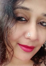 Load image into Gallery viewer, Sterling silver 92.5 wire nosepin ANARO FASHIONS