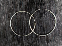 Load image into Gallery viewer, Sterling Silver 92.5 Plain Bali. (20mm, 30mm , 40mm , 50 mm ,65mm, 70mm ,80mm ) ANARO FASHIONS