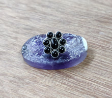 Load image into Gallery viewer, Eight Stone Sterling Silver 92.5 Wire Nosepin with Semiprecious stones ANARO FASHIONS