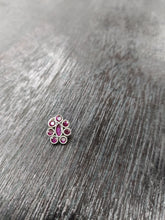 Load image into Gallery viewer, Eight Stones Eyes Nosepin sterling silver 92.5 ANARO FASHIONS