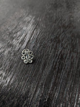 Load image into Gallery viewer, Eight Stones Eyes Nosepin sterling silver 92.5 ANARO FASHIONS