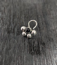 Load image into Gallery viewer, Moon Sterling Silver 92.5 wire Nosepin ANARO FASHIONS