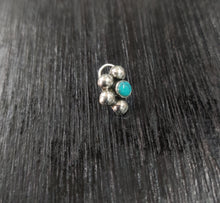 Load image into Gallery viewer, Moon Sterling Silver 92.5 wire Nosepin ANARO FASHIONS