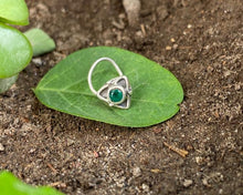 Load image into Gallery viewer, Handmade Triangle sterling silver 92.5 Wire Nosepin