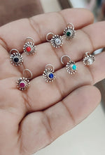 Load image into Gallery viewer, 8mm Samoha Sterling silver 92.5 Wire Nosepin