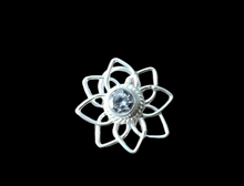 Load image into Gallery viewer, Flower Sterling Silver Wire92.5  Nosepin ANARO FASHIONS